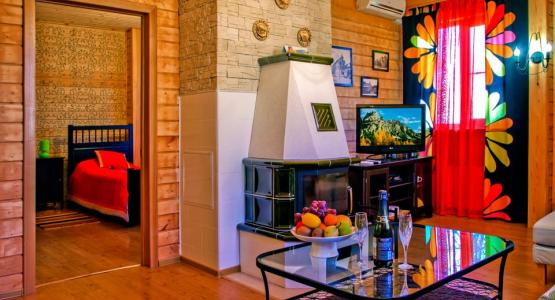 Планировка комнат в 2 местном 2 комнатном Cottage санатория Машук Аква-Терм. Железноводск