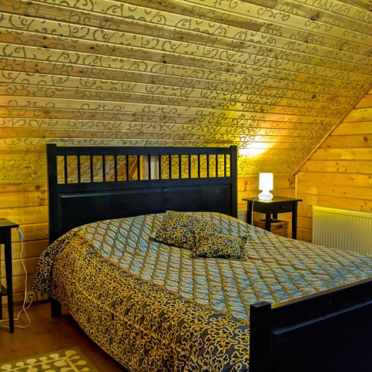 Спальня в 2 местном 2 комнатном Cottage санатория Машук Аква-Терм. Железноводск